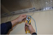 Электромонтаж пленочных нагревателей