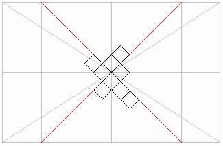 Диагональное расположение плитки