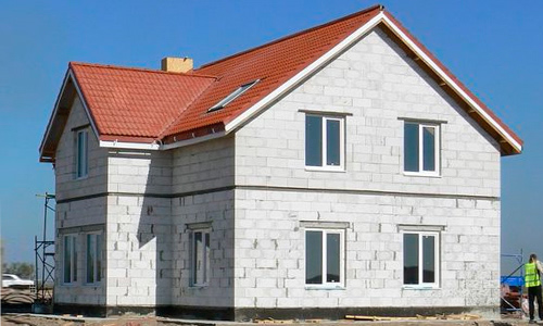 Дом из газосиликата