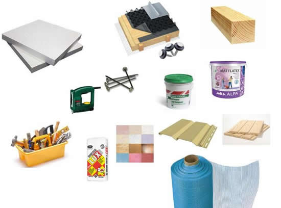 Инструменты для утепления каркасного дома