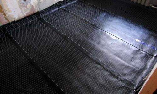 Рулонная гидроизоляция пола