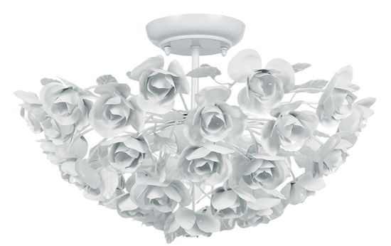 Белые розы в норвежский, шеби-шик, «кантри»