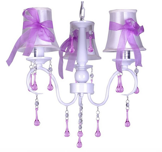 Гламурный стайл шеби-шика для комнаты девочки