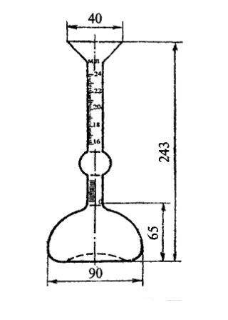 Схема прибора Ле Шателье