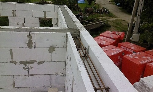 Армирование газобетонной кладки