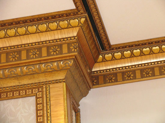 Применение деревянного багета в отделке помещения