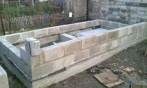 Баня из пеноблоков