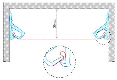 Установка бесшовных потолков