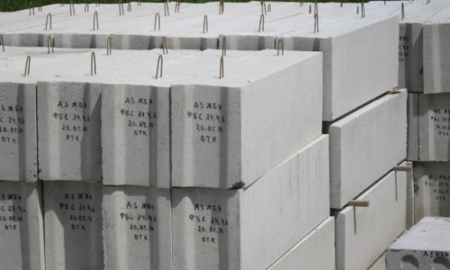 Бетонные блоки для фундамента