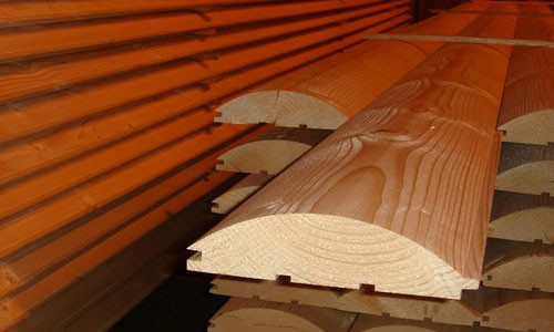 Блок-хаус из дерева