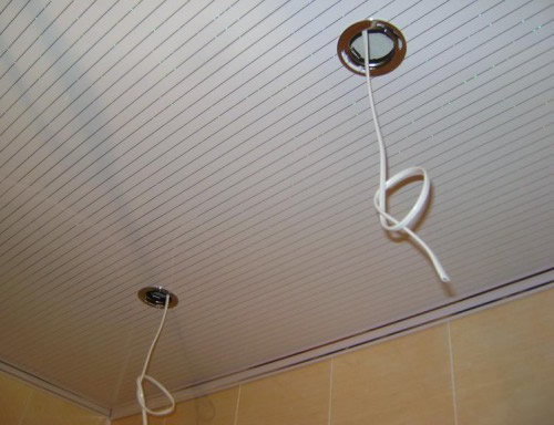 Отделка пластиковыми панелями