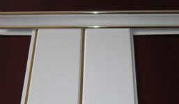 Потолочный плинтус ПВХ