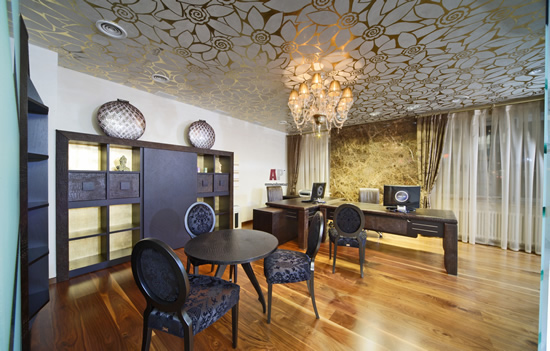 Дизайнерские потолки: фотопечать на натяжном полотне