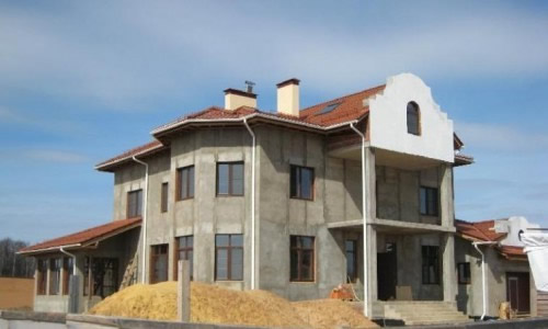 Дом из пеноблока