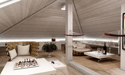 Утепленная мансарда