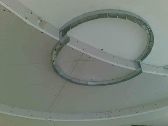 Пример зареза профиля выполнения радиуса