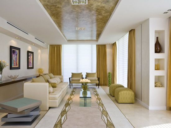 Гипсокартонный потолок: фотопечать