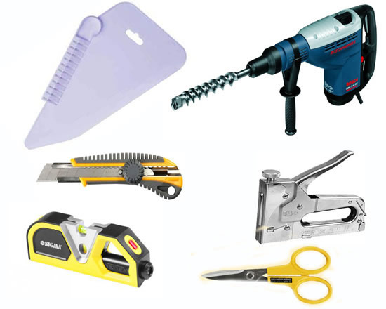 тканевый натяжной потолок своими руками