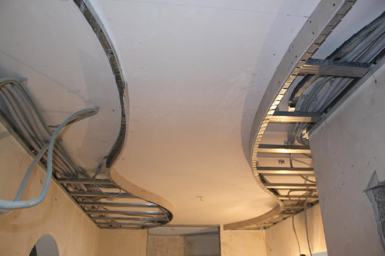 Инструкция по созданию узоров при помощи гипсокартонного материала