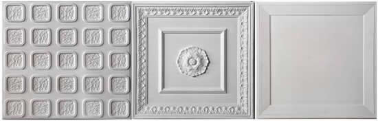 Гипсовая потолочная плитка