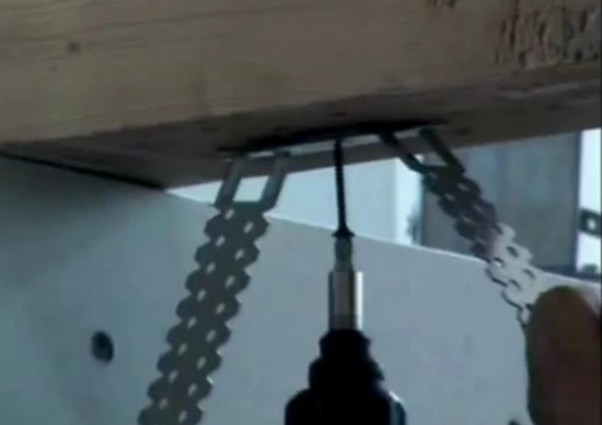 Монтаж подвеса