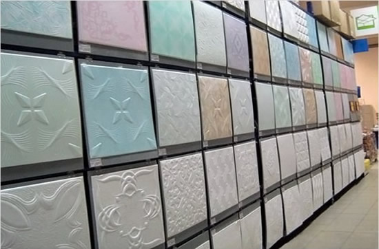 Выбор потолочных плиток