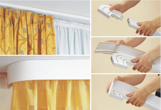 Установка пластикового потолочного карниза