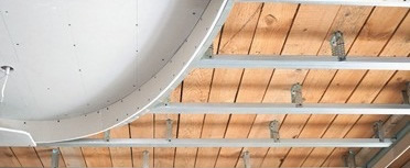 как самому сделать двухуровневый потолок из гипсокартона