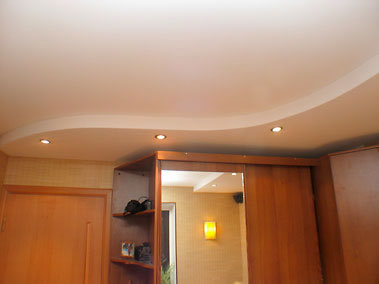 Пример выполнения двухуровневого потолка