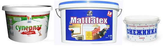 Латексные водоэмульсионные краски