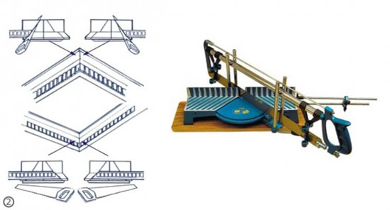 Как устанавливается потолочный плинтус