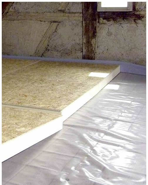 Утепление листами пенопласта