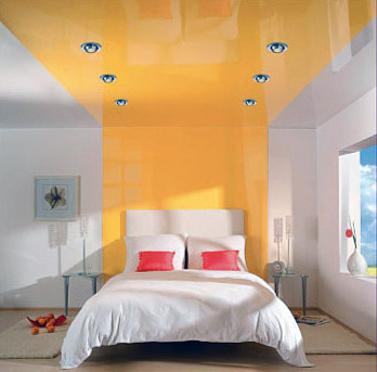 как выбрать цвет потолка