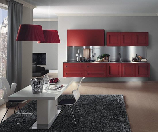 Влияние осветительных приборов на декор кухни