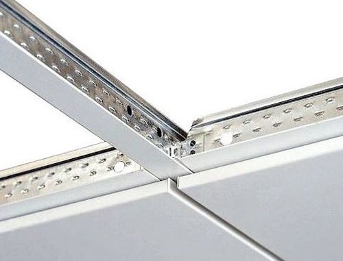 Крепление профиля и плит