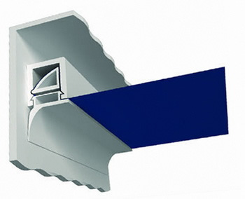 Крепление бесшовных тканевых потолков