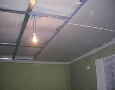 Крепление листов к каркасу