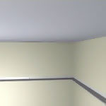 Установка направляющего пристенного профиля