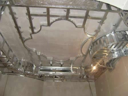 Многоуровневый профильный каркас