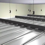 Монтаж металлических реечных панелей