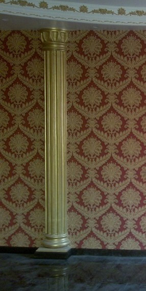 Покрашенная колонна