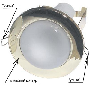 натяжной потолок освещение