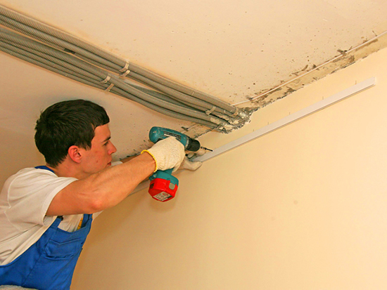 Крепление профиля