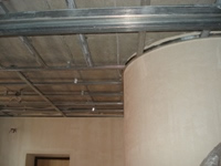 Вид  установленного каркаса