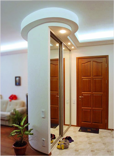 Пример освещения потолка