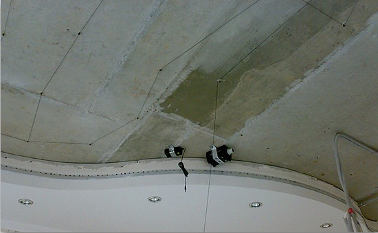 освещение потолков натяжных