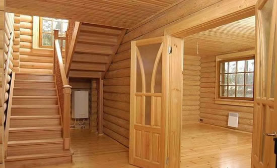 Внутренняя отделка деревом