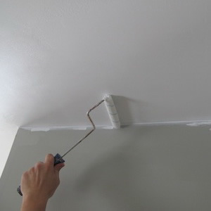 Как выглядит потолок после окраски