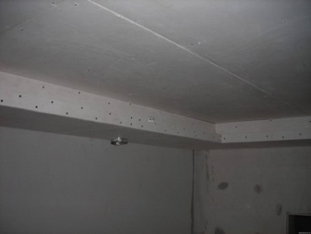 Потолок в ванной из стекломагниевого листа