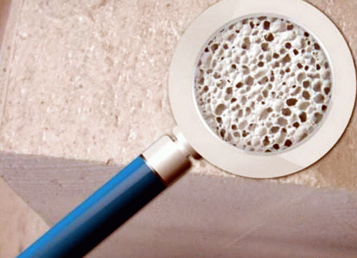 Структура пенобетона